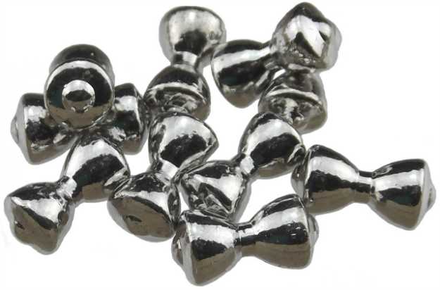 Bild på Dumbbell Eyes Silver (10-pack)