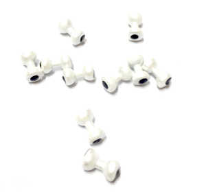 Bild på Dumbbell Eyes White (10-Pack) X-Small