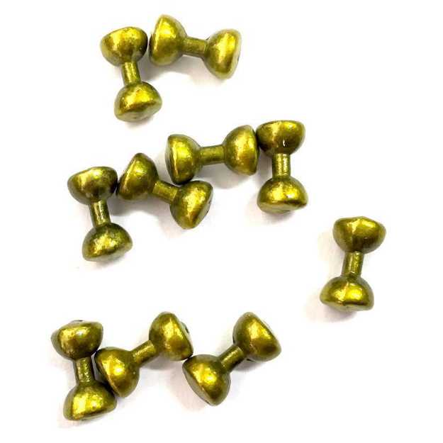 Bild på Dumbbell Eyes Chartreuse (10 pack)