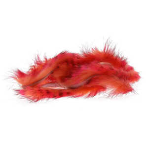 Bild på Tiger Barred Rabbit Strips Hot Pink/Brown over Shrimp Pink