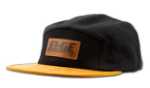 Bild på EL-GE Black Suede 5-Panel Cap