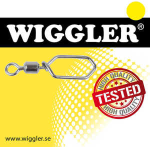 Bild på Wiggler Rolling Swivel Scandilock Black Nickel (6-7 pack) #6 / 24kg (6 pack)