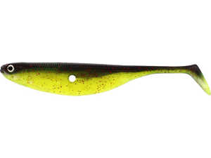 Bild på Westin ShadTeez Hollow 8cm (3 pack) Black/Chartreuse