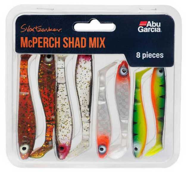 Bild på Svartzonker McPerch Shad Mix (8 pack)