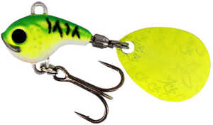 Bild på Westin DropBite Tungsten Spin Tail Jig 9g Chartreuse Ice