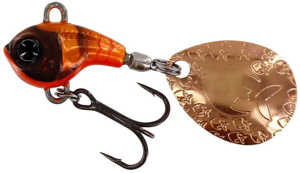 Bild på Westin DropBite Tungsten Spin Tail Jig 9g Fire Craw