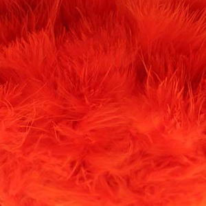 Bild på Marabou Strung Fluo Fire Orange