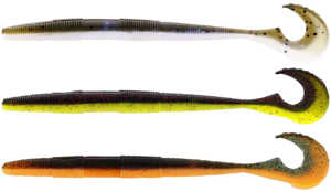 Bild på Westin Swimming Worm 13cm (5 pack) Dark Water Mix