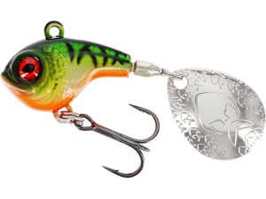 Bild på Westin DropBite Spin Tail Jig 22g Firetiger