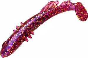 Bild på Bait Breath BeTanCo Shad Tail Slim 7,5cm (8 pack) Purple PG