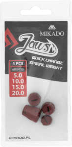 Bild på Mikado Jaws Quick Change Screw Mix (4 pack) Extraskallar