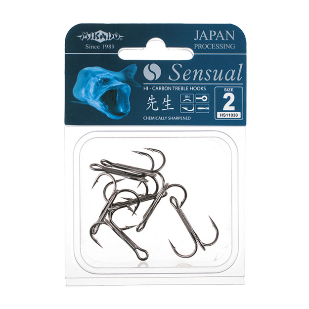 Bild på Mikado Sensual Round Treble Hook (5-10 pack)