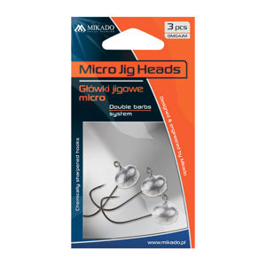 Bild på Mikado Micro Jig Heads (3 pack) #6/4g