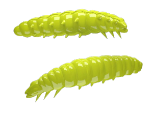 Bild på Libra Lures Larva 45mm (8-pack) Krill Smak Hot Yellow