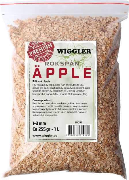 Bild på Wiggler Rökspån Äpple 255gr