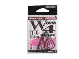 Bild på DECOY Strong Wire Hook Worm4 (5-9 pack) #1 (9 pack)