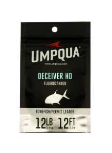 Bild på Umpqua Deceiver HD Bone-Permit Fluorocarbon Leader 12ft 12lbs