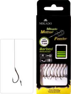 Bild på Mikado Method Feeder (med skruv) 0,16mm | 10cm | Krok #6 (8-pack)